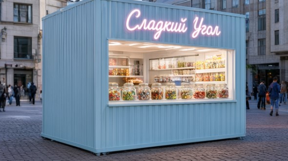 Киоск Стандарт 2.5x2.5 в Белгороде