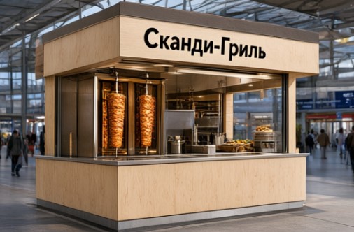 Овощной киоск 3x2.5 в Белгороде