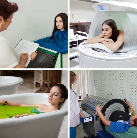 Крытый бассейн на курорте «Усть-Качка»